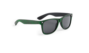 Lunettes de soleil personnalisées leychan verte