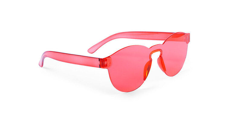 Lunettes de soleil personnalisées tunak rouge