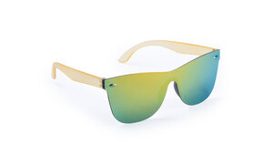 Lunettes de soleil personnalisées zarem jaune