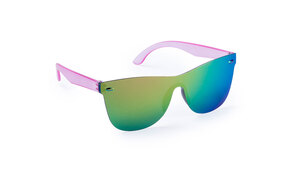 Lunettes de soleil personnalisées zarem rose fushia