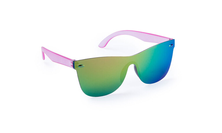 Lunettes de soleil personnalisées zarem rose fushia