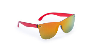 Lunettes de soleil personnalisées zarem rouge