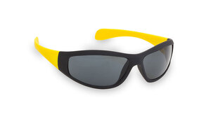 Lunette personnalisée sport jaune