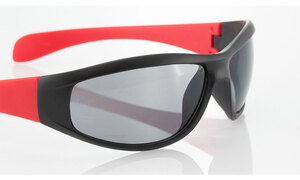 Lunette personnalisée sport rouge 3