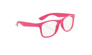 Lunette personnalisée classico clair fushia