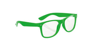 Lunette personnalisée classico clair verte