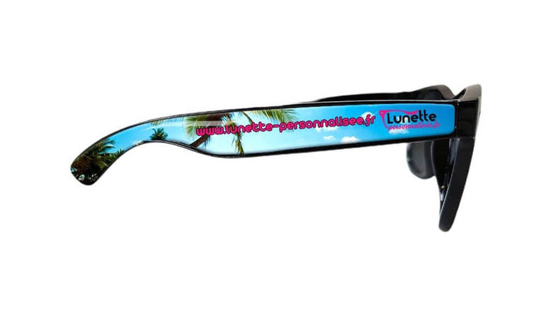 Lunette personnalisée marquage doming