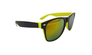 Lunette personnalisée ibiza jaune